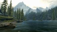  I paesaggi di Skyrim sono davvero mozzafiato. Ecco uno splendido lago.